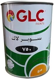 سوبر لاك ألوان أسود 750 جالون 2 لتر