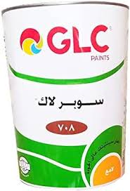 سوبر لاك ألوان بني 708 جالون 2 لتر