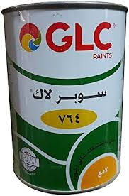 سوبر لاك ألوان أصفر 764 جالون 2 لتر